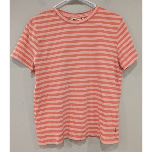 Fjallraven Tops - Fjallraven Striped Short Sleeve Tshirt Size Medium